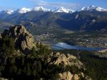 View of Lake Estes from Above